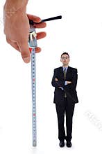 Measuring a men