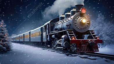 Woven from a Snowy Tale: Polar Express in the Reflection of Snowy