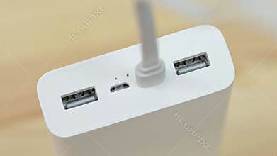 Using usb type-c cable to charge devices from powerbank, other micro usb, usb A ports on powerbank
