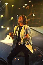 Mick Jagger,the Rolling Stone .,music band s in show buenos aires