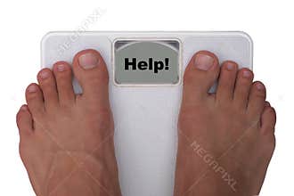 Scale showing Help