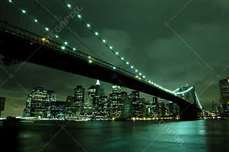 New York City at night
