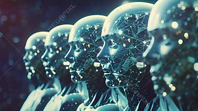 Clones being implanted with advanced neurotechnology creating a hivemind where all their thoughts and experiences are