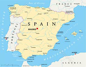 Spain Map