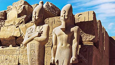 Statues of Karnak's Temple, Luxor