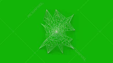 Web top quality animated green screen video 4k