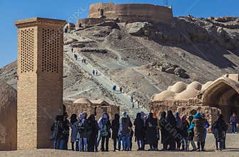 Tower of Silence, ancient structure built by Zoroastrians in Yazd