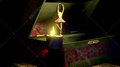 Children\'s toy in the attic