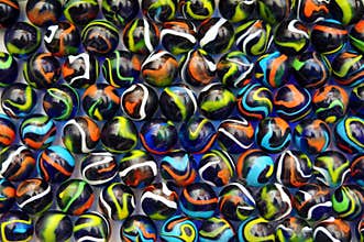 Glass balls texture