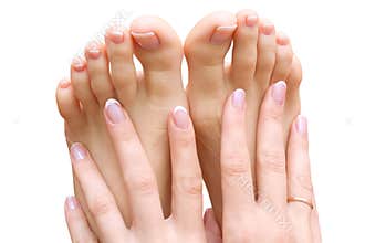 Pedicure and manicure