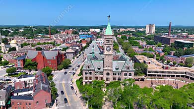Lowell City Hall, Lowell, Massachusetts, USA