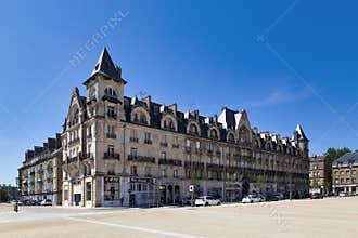 A fine early 20th century freestone building in Charleville-Mezieres