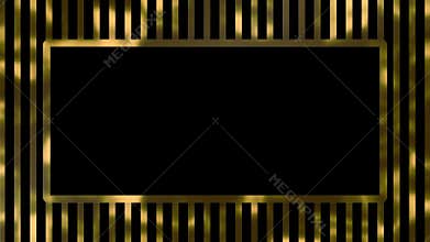 Animated of rectangle luxury background