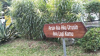 a signpost towards goodness and love