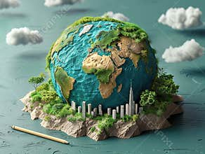 Green technology. Environmental technology. Sustainable development goals. SDGs. Global sustainable environment - ESG