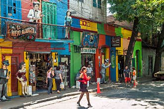 In The Streets of La Boca