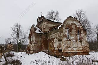 Ruins of an Orthodox chapel