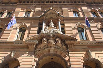 hall (former post office) in sydney - australia