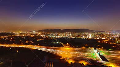 Seoul City Sunset Toll Booth