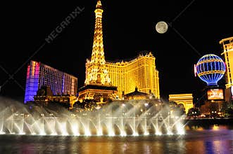Las Vegas Strip at night