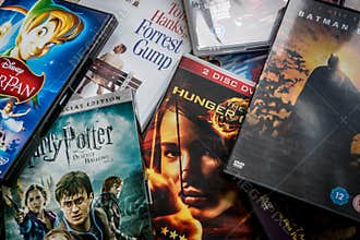 Selection of DVDs