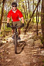 Mountain biking