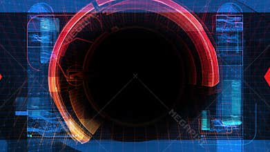 Technology Security Scan Display Screen (HD)