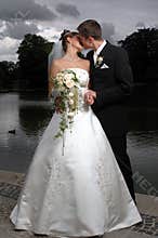 wedding happy hot Kiss