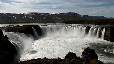 Iceland waterfall - Godafoss