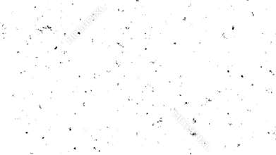 High-Contrast Grunge Dust and Scratches Texture on White Background for Vintage Effects.