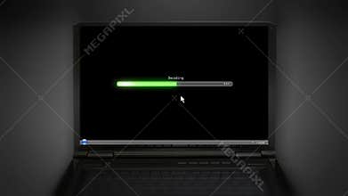 Decoding laptop screen