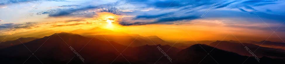 Sunrise over The Himalayas