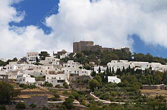 Patmos island in Greece