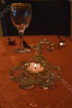 Table set for a festive day