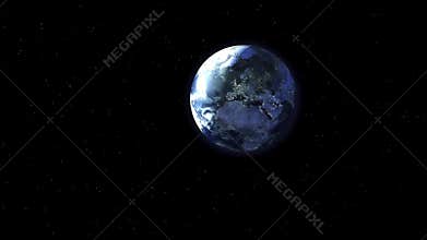 Asteroid Hitting Earth