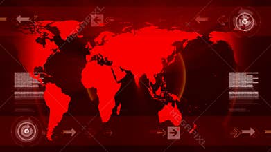 Abstract background for communication and news