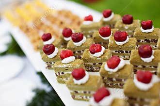 Catering food