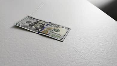 Hands with cash in a dark setting, bribery and secret