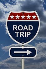 Road Trip Sign