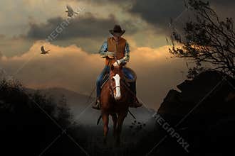 Mountain cowboy.