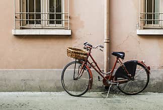 Old Italian bicycle