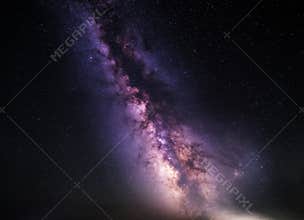 Milkyway from Yellowstone national Park