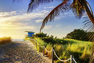 Lifeguard Tower, Miami Beach, Florida