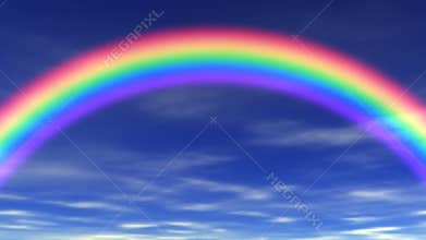 Rainbow & Beautiful Sky