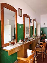 At the barbers, Lublin, Poland