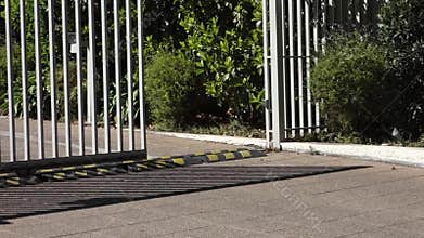 Automatic Fence Opening