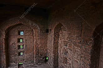 Barua Sagar Fort Wall