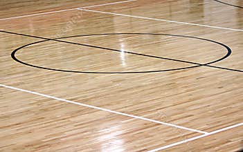 Basketball Center court