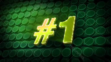 #1 Glitter Sparkle Text