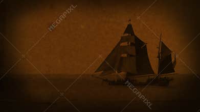 Pirate Ship - Old World Sailboat